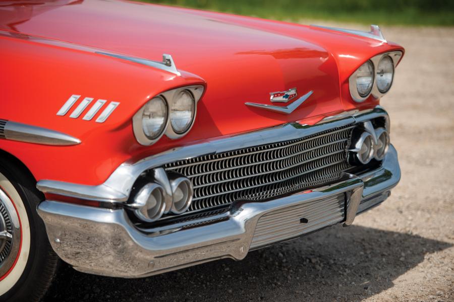 Детали экстерьера Chevrolet Bel Air Impala (1847) 1958 года  (фото 30 из 40)